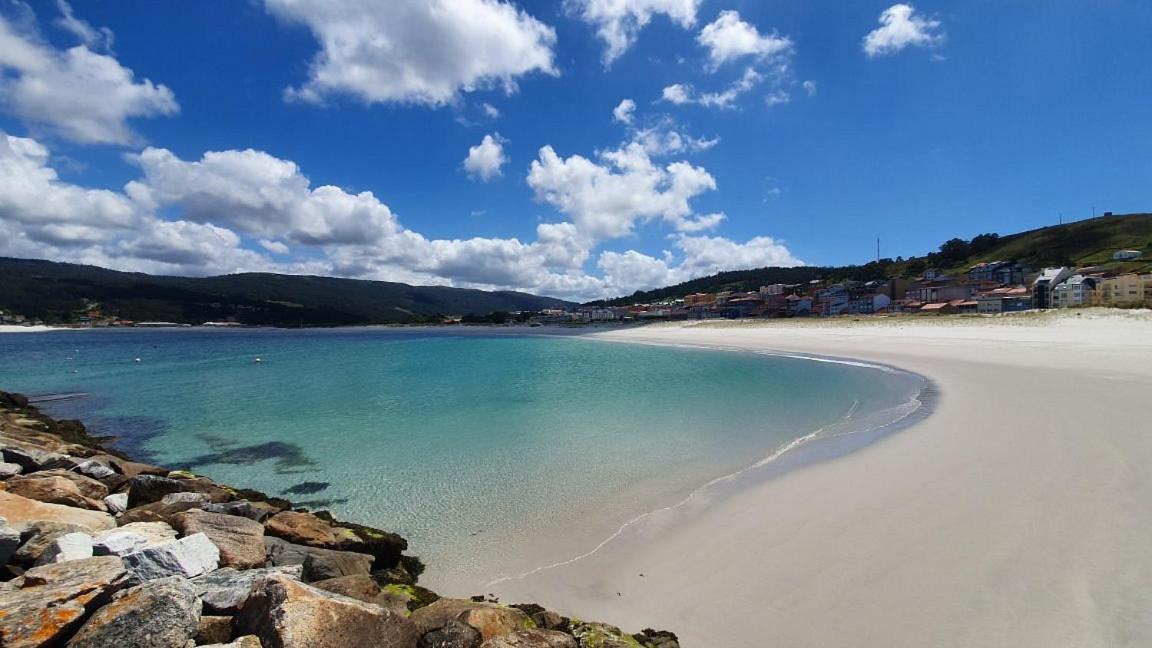 Apartamento En Playa De Laxe Esterno foto