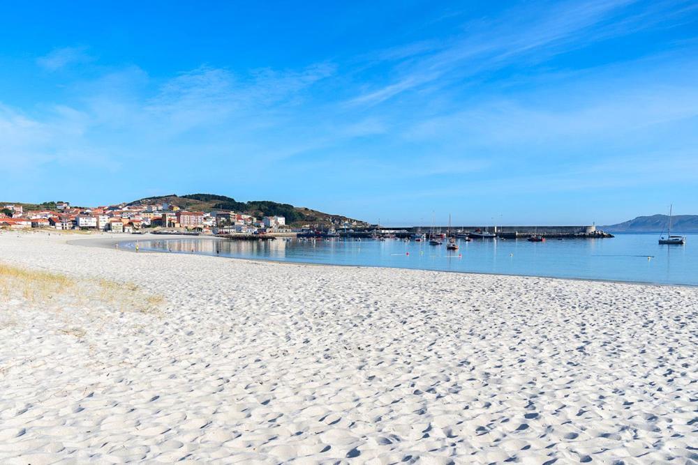 Apartamento En Playa De Laxe Esterno foto
